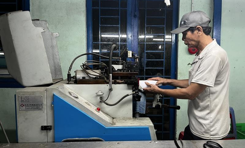 Shoes and footwear factory in Vietnam